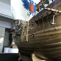 Modelo de Velero Hecho a Mano, Alta Calidad de Fabricación, Regalo Náutico Personalizado, Modelo de Velero OS de 100 cm