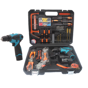 Venta al por mayor de fábrica, taladro eléctrico de litio, Kit de reparación de electricista, juego multifunción de herramientas eléctricas, juego combinado de herramientas eléctricas - Product Image 3