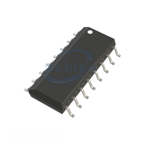 Composants de kit électronique IC DÉCODEUR/DEMUX 1 X 16SO 16 SOlC (0,154 pouces 3,90 mm de largeur) 74HCT138D652 Logique Original - Product Image 1