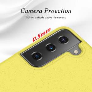 Étui de téléphone écologique en paille de blé recyclée pour <span class=keywords><strong>Samsung</strong></span> Galaxy S24 Ultra S25 Ultra S23 Ultra A05 A16 A56 – Coque souple pour mobile - Product Image 6