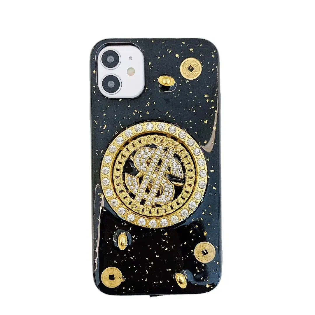 2020 new cell phone protective cover luxury Dollars fidget spinner phone case for iphone 11 X XR Xs Max Custom Printed gel case