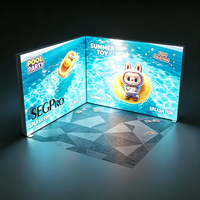 Kotak Lampu LED Modular Lintel, Bingkai Poster Iklan Backlit, Kotak Lampu Kain SEG Dua Sisi untuk Pameran
