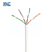 EXC Cat5e Cable 305m UTP PVC Jacket 4 pr Cca Cu RJ45 Conector CAT5e cable de red 1000ft