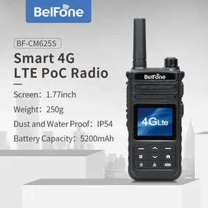 BelFone GPS Poc SIM Card 2 Way Radio Walkie Talkie Ptt Network Portable Radio BF-CM625S