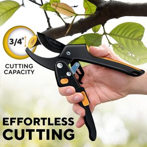 Chất lượng cao cấp công nghiệp vườn cắt tỉa cho đe pruner Ratchet cắt tỉa cắt với nhựa xử lý chi nhánh cắt công cụ - Product Image 2
