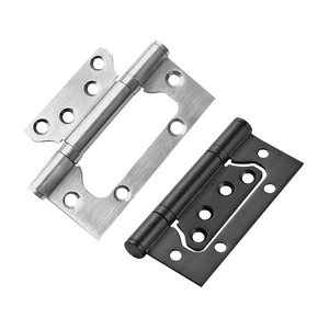 Hua Jin Stainless Steel Hinges 5 Inch 3mm Thick 180 Degree Opening Easy Installation Door Window Hinge - Product Image 1