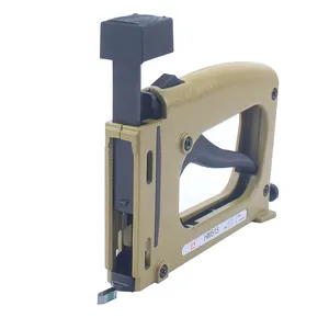 HM515 Frame Gun Nailer With 1000pcs Nails Manual Flex Point Tacker Framing Pin Stapler