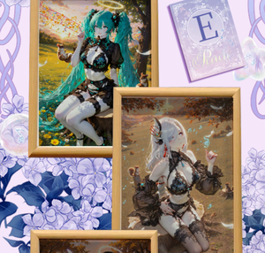 Cartes à collectionner YS tendance sur le thème des déesses, cartes à jouer <span class=keywords><strong>Mitao</strong></span> imprimées avec des motifs d'anime exquis, jeux de société de table, passe-temps - Product Image 6