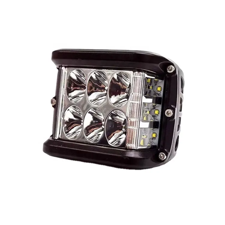 36w oto lambaları araba Led ışık s kırmızı mavi flaş römork Led ışık 12 Volt 4 inç IP67 SG kırmızı veya mavi 2 yıl, 2 yıl CE ROHS CN;GUA