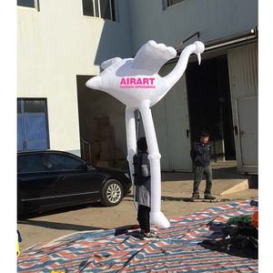 Juguete <span class=keywords><strong>de</strong></span> <span class=keywords><strong>marionetas</strong></span> <span class=keywords><strong>de</strong></span> grúa blanca inflable para eventos <span class=keywords><strong>de</strong></span> desfile - Product Image 4