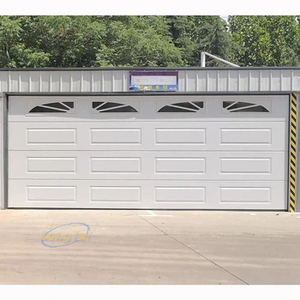 <span class=keywords><strong>Porte</strong></span> de <span class=keywords><strong>garage</strong></span> en acier coloré intégrée anti-vent et anti-poussière LONG TAI, <span class=keywords><strong>porte</strong></span> de protection pour cour - Product Image 1