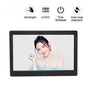 หน้าจอแสดงโฆษณาป้ายดิจิตอล LCD ใช้แบตเตอรี่ขนาดเล็ก10นิ้วสำหรับซูเปอร์มาร์เก็ต - Product Image 1