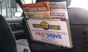 Soporte Publicitario para Taxi, Sin Pedido Mínimo, Envío Directo, Letrero Estático para Respaldo de Asiento de Taxi, Solución de Publicidad para Taxi - Product Image 5