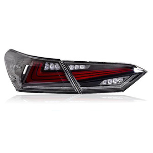 ไฟท้าย LED 12V แบบดัดแปลง พร้อมไฟเลี้ยว ไฟเบรก ไฟถอย ไฟหยุด และไฟเลี้ยวตามทิศทางการขับ สำหรับรถยนต์โตโยต้า แคมรี่ ปี 2018-2022 - Product Image 6