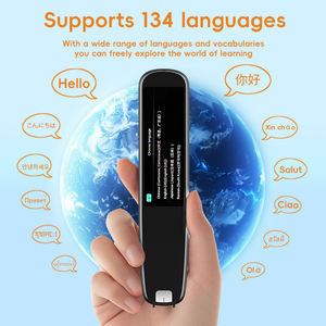 עט סריקה חכם עם מסך מגע, קורא דיגיטלי ב-141 שפות, פונקציית מענה, תרגום OCR רב לשוני, צבעוני, אנדרואיד - Product Image 2