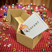 Boîte d'expédition en carton ondulé à points braille tactiles pour produits destinés aux malvoyants