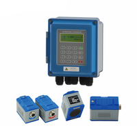 Medidor de Flujo Ultrasónico sin Contacto Yheng OEM, Medidor de Flujo de Agua Ultrasónico Digital Montado en Pared