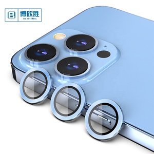 Protecteur d'écran d'objectif de caméra en verre trempé emperé en gros d'usine pour Iphone 12 13 14 - Product Image 4