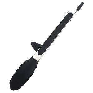 Pince alimentaire en silicone de 9 pouces, pince à barbecue, pince à steak, pince à pain et gâteau, pince à cornichons - Product Image 3