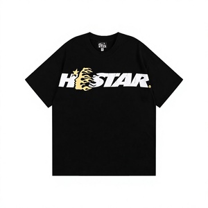 Maglietta da Uomo Street Hip-Hop 100% Cotone, Vestibilità Regolare, Stile Sportivo Casual, Traspirante, Tinta Unita, Lavorata a Maglia, Collo Tondo, Manica Corta, Eco-Friendly - Product Image 4
