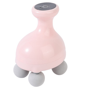 Masseur musculaire électrique avec 4 boules de massage rechargeables pour soulager les épaules, les cuisses et l'abdomen, rose - Product Image 1
