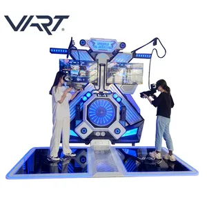 เครื่องเกมหลายคน vart VR Shooting Arena 9D เครื่องจำลองการยิง VR