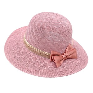 Chapeau <span class=keywords><strong>de</strong></span> soleil souple à nœud pour femme, protection solaire tendance pour l'extérieur, <span class=keywords><strong>la</strong></span> <span class=keywords><strong>plage</strong></span> et les occasions décontractées, chapeau <span class=keywords><strong>de</strong></span> paille élégant à bord large - Product Image 5