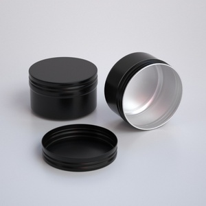 Custom 120g 120ml Aluminium Tin Canister for Tea Food Lotions Essential Oils with Screw Lid for Cosmetic Packaging - Product Image 1