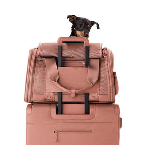 Подгонянная четырехсторонняя Сетчатая Сумка с боковым карманом, дышащая переносная сумка для домашних животных - Product Image 3