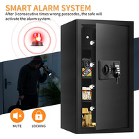 Caja Fuerte Antirrobo XBT-Home Safe con Cerradura Electrónica de Código para Documentos y Archivos Ligeros, Oficinas Ejecutivas