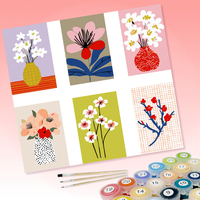 Kits de peinture par numéros DIY personnalisables, ensemble de peinture à l'huile non personnalisé pour adultes, enfants et débutants, livraison directe