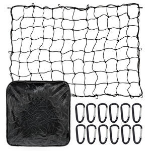 Red de carga para camioneta Wantu, 120x180cm, malla de goma de 5mm de grosor con ganchos de mosquetón para asegurar el equipaje de camionetas ligeras - Product Image 3