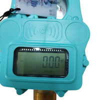 Medidor de Agua Prepago con Sistema de Tarjeta IC, Cuerpo de Latón DN15, Lectura Remota Inalámbrica Inteligente, Resistente al Agua IP68