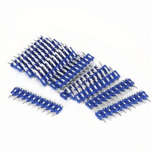 Clous à béton collés de précision certifiés, de 19 mm à 38 mm, tête plate en acier, conformes REACH, pour systèmes d'équipements industriels - Product Image 1
