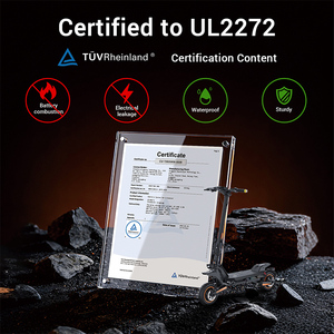 Envío Gratis, Stock en EE. UU., Scooter Eléctrico Inteligente de 10 Pulgadas, 50 km/h, Alta Velocidad, 60v 1000W 1500W, Motor Dual, Plegable, para Adultos - Product Image 3