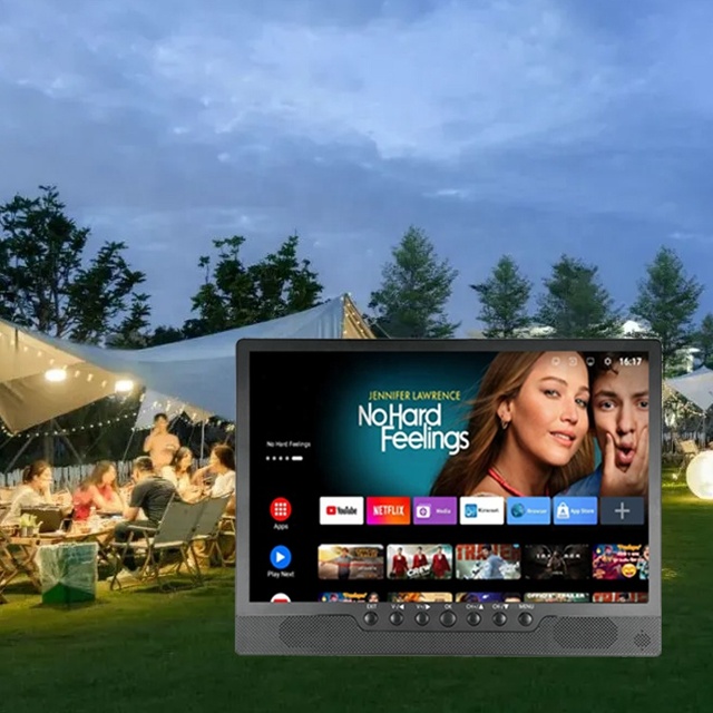 Portable Smart LCD TV for Home & Business Android OS 14 15.6 17.3 20 32 Inch Televisores Inteligentes with LED Backlight