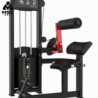 Ensemble complet de machines de musculation pour la poitrine et les épaules : Machine Butterfly et Machine Lat Pulldown pour l'entraînement professionnel en salle de sport et la musculation