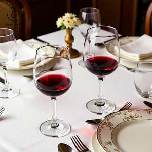 <span class=keywords><strong>Verres</strong></span> à vin rouge de qualité commerciale en verre durable de 14,5 oz, <span class=keywords><strong>verres</strong></span> à pied pour restaurant, ensemble de <span class=keywords><strong>verres</strong></span> à vin rouge avec logo pour mariage - Product Image 1