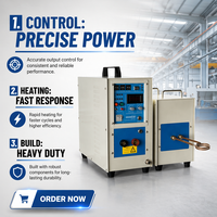 Machine de chauffage par induction à ressort hélicoïdal CNC contrôlée par PLC haute fréquence 150KW 380V, économie d'énergie, engrenage à haute rigidité, roulement
