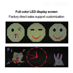 Pantalla de visualización de ventana trasera de coche, Panel Led Flexible, subtítulos móviles Led de coche inteligente, cartelera rodante, pantalla de publicidad de personajes - Product Image 6