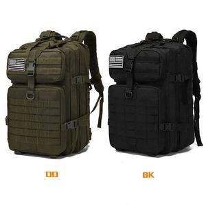 Sac à dos tactique 45L pour hommes et unisexe, cadre interne découpé au laser, sac à dos d'assaut de 3 jours, style national, doublure en polyester - Product Image 5