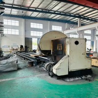 Tour horizontal manuel d'occasion Shandong CW61200H robuste, portée maximale 2000 mm, 380 V, 4 porte-outils, broche MT6