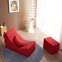 Canapé-lit d'angle pliant OEM personnalisé pour décorateur intérieur, rénovation de petit salon, mobilier pour projets en gros