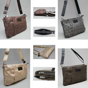 Compartiment zippé en polyester durable monogramme géométrique multicolore petits sacs de messager à la mode pour femmes Meilleur vendeur en stock - Product Image 5