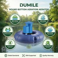Aérateur flottant de fond 2,2 kW pour l'aquaculture, à flottation circulaire, fonctionnement stable pour le traitement de l'eau des étangs