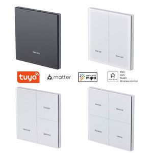 Nalite interrupteur intelligent de luxe z wave verre doux pour la peau nouveau design interrupteur intelligent wifi disjoncteur compteur d'énergie interrupteur intelligent - Product Image 1