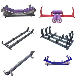 High Quality Cheap Price Supplying Custom Belt Conveyor Spare Parts Idler Roller For Mine Transportation