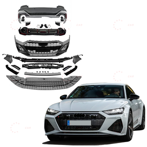 Precio competitivo 2019-2023year Car Bumper Grille Difusor trasero Puntas de escape Bodykit para <span class=keywords><strong>Audi</strong></span> <span class=keywords><strong>A7</strong></span> Actualización a RS7 Style Body Kit - Product Image 2