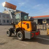 Hydraulischer Radlader mit Dieselmotor für Lager, Baustellen und Materialtransport