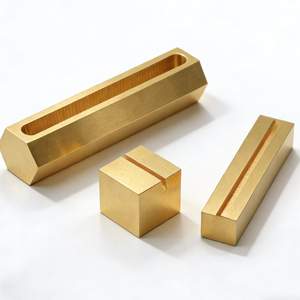 Expositor de Sobremesa de Latón de Diseño Personalizado con Mecanizado CNC, Soporte de Notas de Alta Gama, Soporte para Tarjetas de Visita de Latón Sólido OEM - Product Image 2